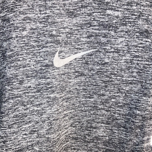 Nike Heather Gray Quarter-Zip Pullover SC iowa college MORNINGSIDE Mustangs. - Picture 3 of 4